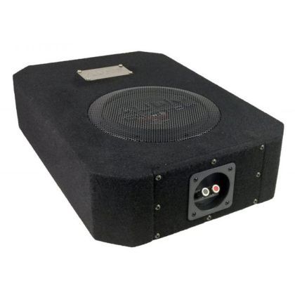 Subwoofer pasiv flat cu incinta, Audio System, 175 W RMS, 275 W MAX, difuzor 8", bass reflex