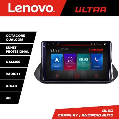 Navigatie Nissan X-trail 2021- Qled 1K Octa Core 4+64 LTE 4G DSP Wifi 5Ghz HDMI android auto carplay radio gps internet kit-x-trail-2021+ULTRA-10-4+64