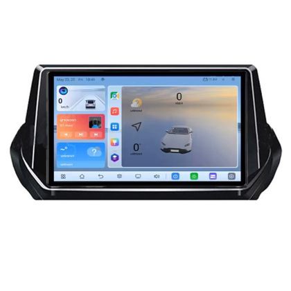 Navigatie Peugeot 2008 2020- Android ecran Qled 2K Octa core 8+128 Kit-209-2020+EDT-E409V3