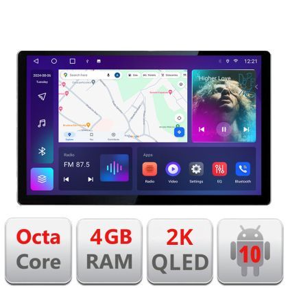 Navigatie dedicata Mercedes GLK 2012-2015 NTG4.5 N-GLK Edonav ecran 13" 2K 4+32 Android Waze USB Navigatie 4G 360 Toslink Yout