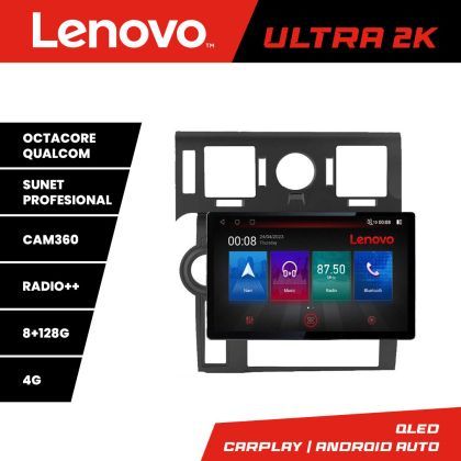 Navigatie Hummer H2 2008-2010 ecran 13" 2K 8+128 Android Waze USB Navigatie 4G 360 Toslink Youtube Radio kit-hu