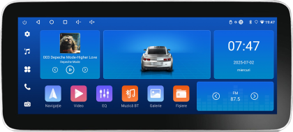 Navigatie Ford Transit 2019- varianta cu ecran de fabrica Edotec 4+64 12.3 inch Incell 1K android Wifi 5Ghz gps internet  Kit-transit-2019-b