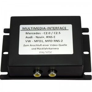 Interfață Multimedia C1-RNSE cu o intrare audio video pentru Audi și Seat
