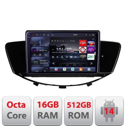 Navigatie Subaru Tribecca 2007-2011 Android radio gps internet 8 core QLED 2K 16+512GB 360 Edotec