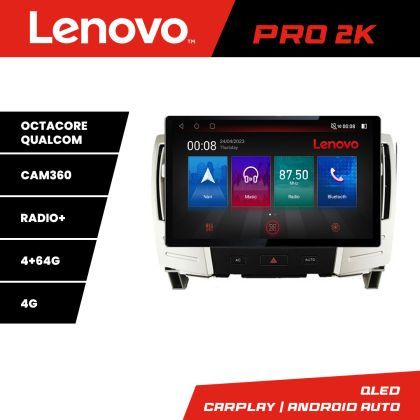 Navigatie Lexus RX300 2003-2008 Lenovo PRO 4+64 13 inch 2K android 4G DSP gps internet  Kit-RX300