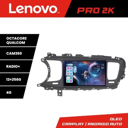 Navigatie Kia Optima 2014-2015 Android radio gps internet 8 core QLED 2K 12+256 360 Lenovo