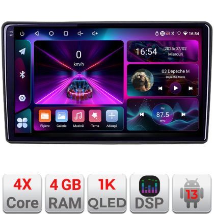 Navigatie Alfa Romeo 159 2005-2011 dedicata Android radio gps internet 4+64 Incell display Qled Rockchip Kit-+EDT-E209-RK