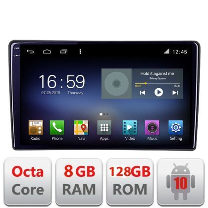 Navigatie Toyota Android radio gps internet  Octa Core 8+128 LTE Kit-toyota-unversal+EDT-E609 v1