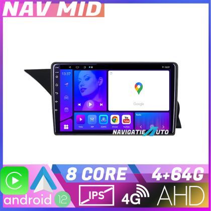 Navigatie Mercedes GLK 2012 2015 NTG4.5 KIT GLK EDOTEC-LITE Android Ecran 720P Octa Core 4 64 Carplay