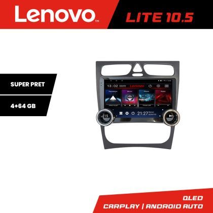 Navigatie Mercedes C W203 2000-2004 Kit-clk Lenovo  8 core 4+64 10.5 inch Incell 1K android Wifi 5Ghz gps internet  Q