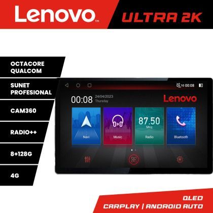 Navigatie Suzuki Jimny 2018- N-JIMNY ecran 13" 2K 8+128 Android Waze USB Navigatie 4G 360 Toslink Youtube Radio