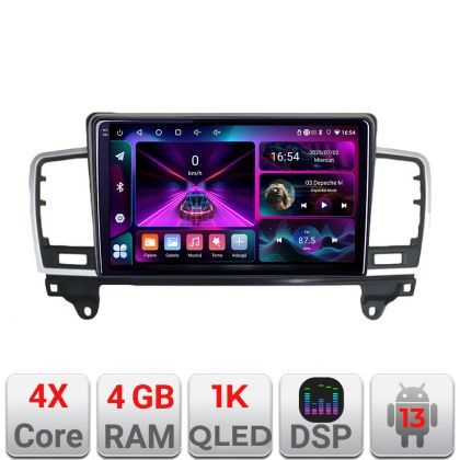 Navigatie Mercedes ML W166 NTG4.5 A-W166  4+64 InCell Display 1K Android Waze USB Navigatie Internet Youtube Radio