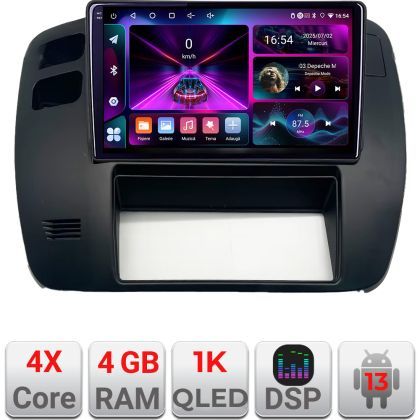Navigatie Nissan Patrol 2000-2005 dedicata Android radio gps internet 4+64 InCell Display 1K kit-patrol-old+EDT-E209-RK