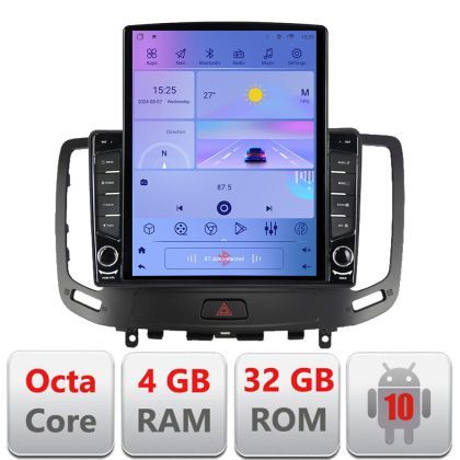 Navigatie Infiniti G35 G37 2006-2013 Android radio gps internet  Octa Core 4+64 LTE KIT-G25+EDT-E709