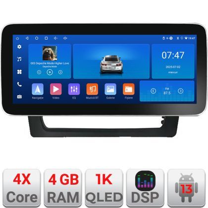 Navigatie Mitsubishi ASX 2020 K-asx2020 Edotec 4+64 12.3 inch Incell 1K android Wifi 5Ghz gps internet a