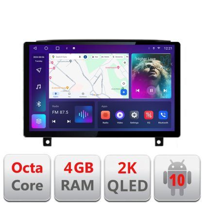 Navigatie dedicata Mercedes SLK 2004-2011 N-SLK Edonav ecran 13" 2K 4+32 Android Waze USB Navigatie 4G 360 Toslink Youtube Rad
