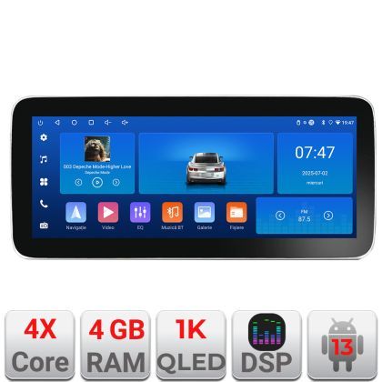 Navigatie Toyota Corolla Edotec 4+64 12.3 inch Incell 1K android Wifi 5Ghz gps internet  Kit-063