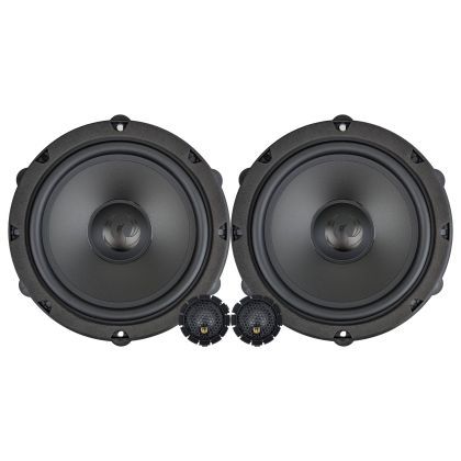 Kit 2 difuzoare componente dedicate pentru Citroen/Opel/Peugeot ZDSKPSA1 Phoenix Gold, 2 căi, 75W RMS, max 150W, plug and play