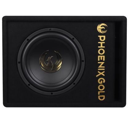 Subwoofer activ Phoenix Gold, difuzor 12", 250 W RMS, 1000 W MAX, kit de cabluri incluse