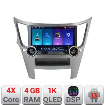 Navigatie Subaru Legacy 2010-2015 Kit-458 Edotec  4+64 10.5 inch Incell 1K android Wifi 5Ghz gps internet a