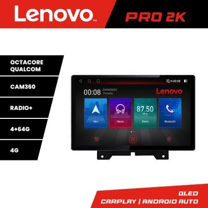 Navigatie Range Rover Sport 2010-2013 Lenovo Qled 13 inch 2K Octa Core 4+64 360 DSP ADAS carplay android auto radio internet kit-sport10+PRO-2K-13-4+64