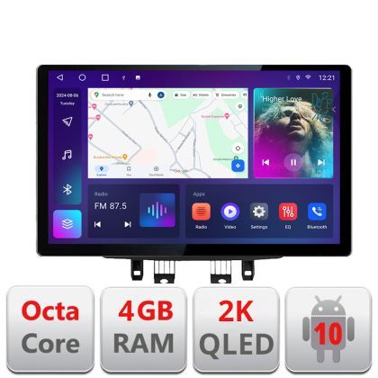 Navigatie dedicata Mazda CX-3 Mazda 2 2014-2020 Edonav ecran 13" 2K 4+32 Android Waze USB Navigatie 4G 360 Toslink Youtube Rad