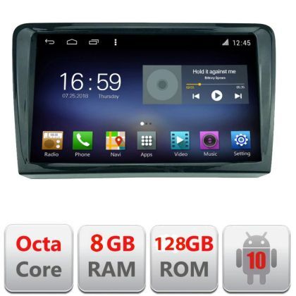 Navigatie Mercedes Viano Vito 2014-2022 Android radio gps internet Octa Core 8+128 LTE Kit-viano-old+EDT-E610