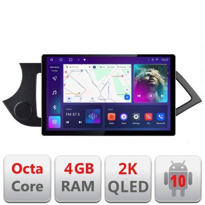Navigatie dedicata Kia Picanto 2011-2015 N-217 Edonav ecran 13" 2K 4+32 Android Waze USB Navigatie 4G 360 Toslink Youtube Radi