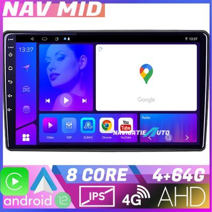 Navigatie Alfa Romeo 159 2005-2011 Octa Core EDOTEC-LITE Android Ecran 720P Octa Core 4+64 Carplay  Android auto