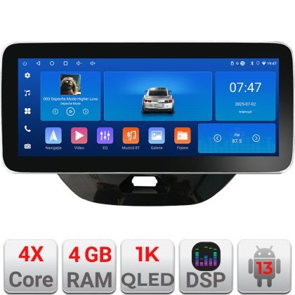 Navigatie Ford KA 2015-2020 Edotec 4+64 12.3 inch Incell 1K android Wifi 5Ghz gps internet  KIT-kamiq
