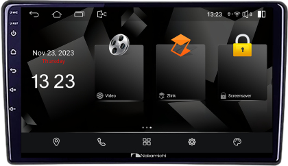 Navigatie Ford Transit 2019- varianta ecran de fabrica Android Octa Core Qualcomm 2K Qled 8+128 DTS DSP 360 4G Optical