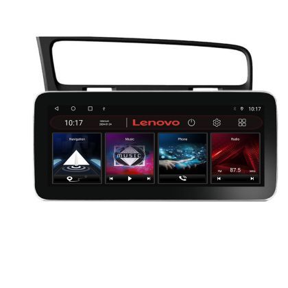 Navigatie VW Golf 7 K-491 Lenovo PRO 8+256 12.3 inch qled android 4G DSP gps internet  8Core