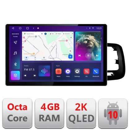 Navigatie dedicata Volvo S60 2008-2014 N-s60-08 Edonav ecran 13" 2K 4+32 Android Waze USB Navigatie 4G 360 Toslink Youtube Rad