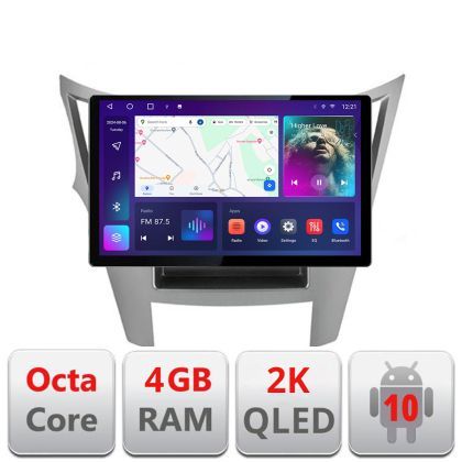 Navigatie dedicata Subru Legacy 2010-2015 N-458 Edonav ecran 13" 2K 4+32 Android Waze USB Navigatie 4G 360 Toslink Youtube Rad