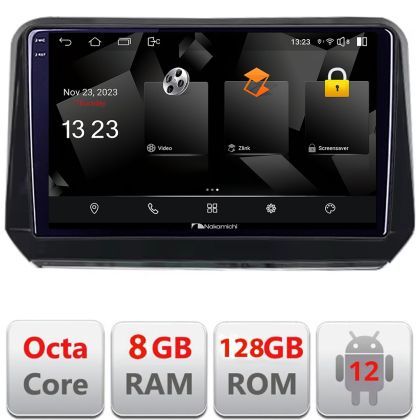 Navigatie Mitsubishi Outlander 2021- Nakamichi NAM5960PRO Octa core 8+128 carplay android auto radio gps internet