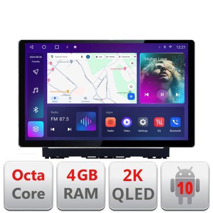 Navigatie dedicata Fiat Albea 2009-2014 N-ALBEA Edonav ecran 13" 2K 4+32 Android Waze USB Navigatie 4G 360 Toslink Youtube Rad