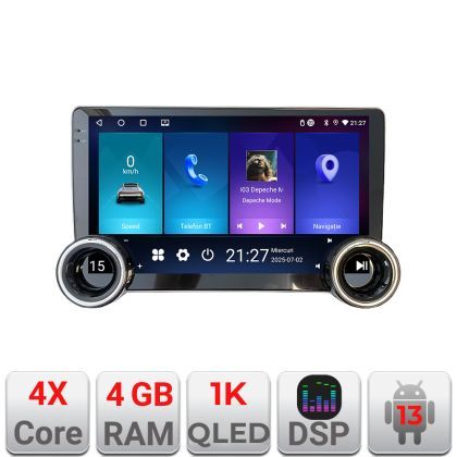 Navigatie Renault Traffic Opel Vivaro Nissan Primastar Edotec Incell 1K 10.5 inch  4+64 carplay android auto radio internet kit-traffic2+EDT-E211-RK+kit-traffic210-9