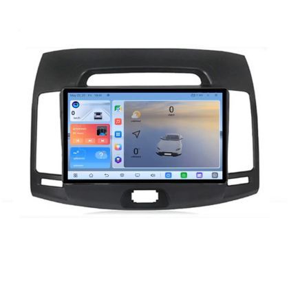 Navigatie Hyundai Elantra 2007-2011 C-2009 Android 8 Core 2.2 Ghz 8+128 Qled 1K ADAS 4G LTE GPS 360 KIT-2009+EDT-E409V3
