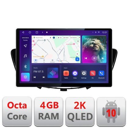 Navigatie dedicata Subaru Tribecca 2007-2011 Edonav ecran 13" 2K 4+32 Android Waze USB Navigatie 4G 360 Toslink Youtube Radio