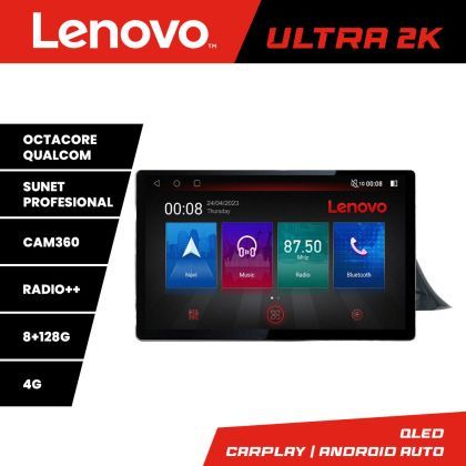 Navigatie Toyota CH-R low N-CH-R-A ecran 13" 2K 8+128 Android Waze USB Navigatie 4G 360 Toslink Youtube Radio K