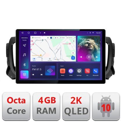 Navigatie dedicata Citroen Jumpy Toyota Proace Peugeot Traveller N-jumpy16 Edonav ecran 13" 2K 4+32 Android Waze USB Navigatie