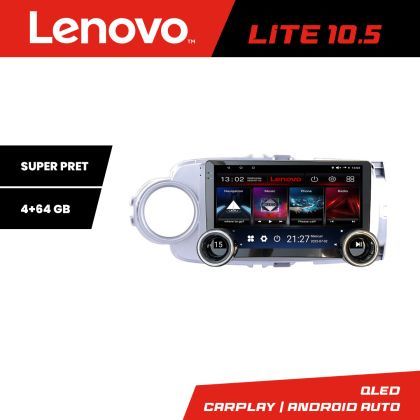 Navigatie Toyota Yaris 2010-2018 Lenovo 8 core 4+64 10.5 inch Incell 1K android Wifi 5Ghz gps internet