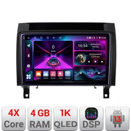 Navigatie Mercedes SLK 2004-2011 A-SLK  4+64 InCell Display 1K Android Waze USB Navigatie Internet Youtube Radio