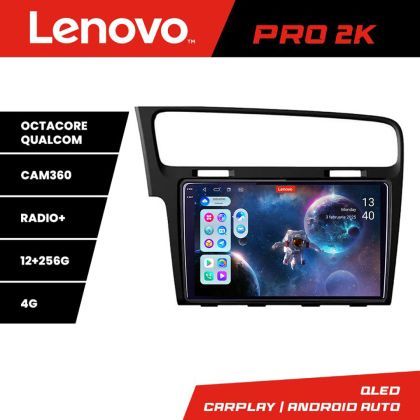 Navigatie VW Golf 7 Lenovo Kit-491 8 core QLED 2K 12+256 360 Android Waze USB Navigatie Internet Youtube Radio