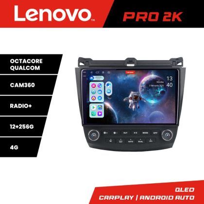 Navigatie Honda Accord 2004-2008 Lenovo Kit-ACCORD cu Android Radio Bluetooth Internet 8 core QLED 2K 12+256 360