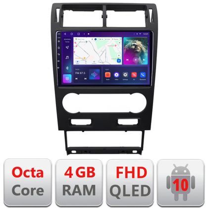 Navigatie Ford Mondeo 2004-2007 dedicata Android QLED octa core 4+64 4G DSP FHD carplay android auto radio gps internet Android kit-mondeo2004-v2+EDT-E309v3