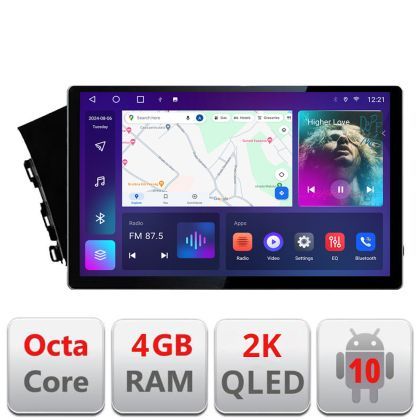 Navigatie dedicata Hyundai Elantra 2021- N-elantra2021 Edonav ecran 13" 2K 4+32 Android Waze USB Navigatie 4G 360 Toslink Yout