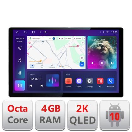 Navigatie dedicata Nissan Navara 2006-2014 N-NAVARA Edonav ecran 13" 2K 4+32 Android Waze USB Navigatie 4G 360 Toslink Youtube