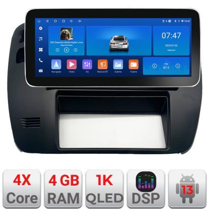 Navigatie Nissan Patrol 2000-2005 Edotec Incell 1K 12.3 inch  4+64 carplay android auto radio internet kit-patrol-old+EDT-E212-RK