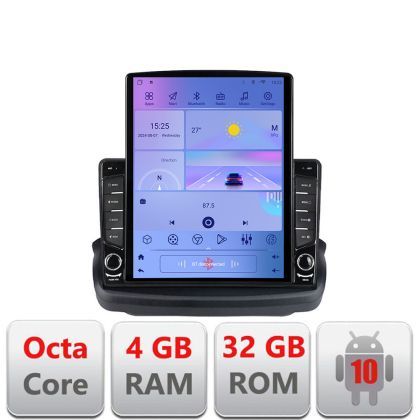 Navigatie Hyundai Genesis Ecran TESLA 9.7" 4+32GB 8Core Android Radio Bluetooth GPS DSP Internet WIFI 4G Kit-GENESYS+E